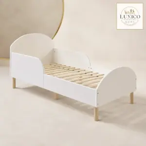 Liberty House Kids Toddler Bed – White — matching-model product view